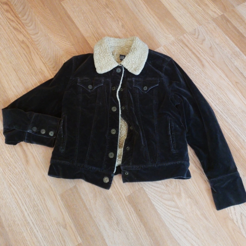 Gap velveteen jacket